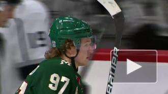 Гол Капризова помог "Миннесоте" одержать пятую подряд победу в нынешнем сезоне НХЛ