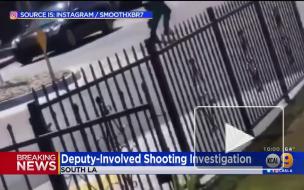 В Лос-Анджелесе помощники шерифа застрелили темнокожего велосипедиста