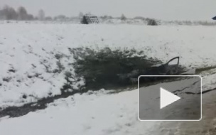 Видео: Под Вологдой заживо сгорели в ДТП 4 человека