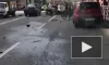 В аварию на Петроградке попал "Феррари". Пострадал и автомобиль, и пассажиры
