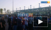 Видео: перед матчем "Зенита" у "Газпром Арены" выстроилась очередь