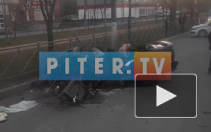 Появилось видео с места смертельного ДТП в Колпино