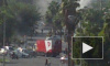 Видео взрыва автобуса в Тель-Авиве
