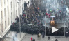 В Киеве оппозиция штурмует администрацию президента на бульдозере 