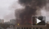 Появилось видео горящего барака около Южного вокзала Екатеринбурга