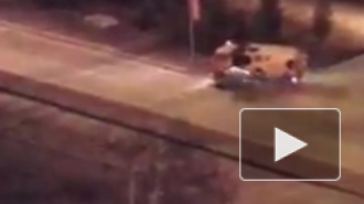 Жуткое видео из Сургута: Появилось видео момента смертельного столкновения автомобиля с уборочной техникой