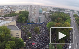 Мусульмане Петербурга отмечают Курбан-байрам. Петроградка стоит в пробках