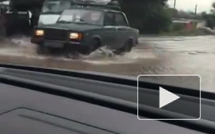 В Сеть попала видеозапись страшного потопа в Воронеже