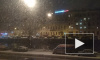 Снегопад в Петербурге не прекратится до позднего вечера
