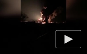 В ЛНР сообщили о взрыве на нефтебазе после ракетного удара ВСУ
