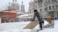 Новый снегопад в Москве опять вызвал транспортный ...