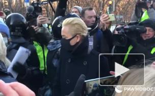 Юлия Навальная прибыла к зданию Мосгорсуда