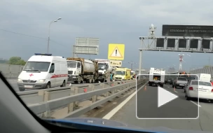 В Москве на Новолужнецком проезде столкнулись пять автомобилей