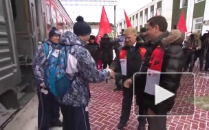 На Олимпийской эстафете в Кургане умер факелоносец