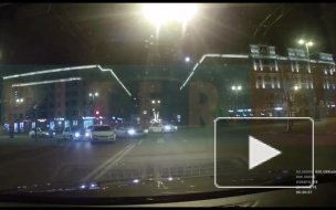 Появилось видео погони и задержания пьяного водителя на Московском шоссе 