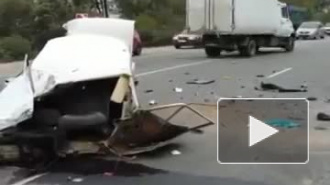 Шокирующее видео: в Абинском районе легковушку разорвало на части