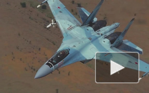  Головокружительное видео о возможностях военного Су-35 опубликовало Минобороны