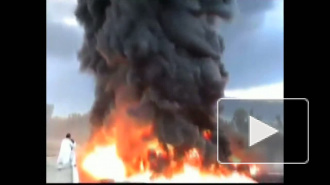 Террористы уничтожили 12 бензовозов НАТО