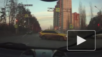 Момент жуткого ДТП в Воронеже попал на видео