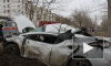 Видео жесткого ДТП: иномарка протаранила дерево в Волгограде 