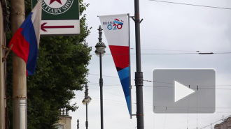 В рекламе G20 в Питере флаг России спутали с моравским