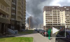 На стройплощадке на проспекте Ветеранов горел пенопласт