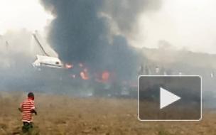 Шесть человек стали жертвами крушения военного самолета в Нигерии