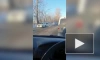 В российском городе 11 машин столкнулись и попали на видео