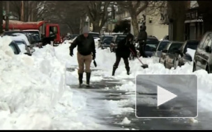 Мэр Нью-Йорка извинился за плохую уборку снега