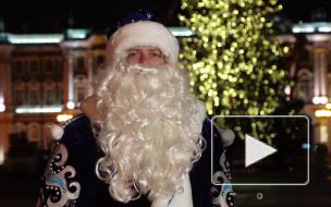 Метрополитен Петербурга снял ролик о путешествии Деда Мороза к главной ёлке
