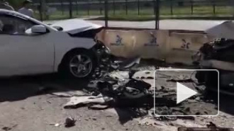 На Мебельной в результате страшной аварии четверо в тяжелом состоянии 