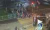 Момент ДТП с пострадавшим пешеходом в Мурино попал на видео