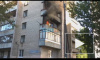 На Кондратьевском проспекте полыхает балкон жилого дома 