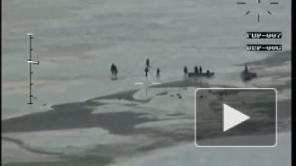 В Татарстане унесло на льдине 160 рыбаков
