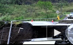 В Панаме обрушился мост