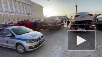 Полиция пресекла фотосессию "Ягуаров" в Петербурге