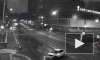 Видео: две иномарки ночью не поделили пустую дорогу у Сампсониевского моста