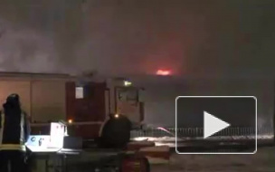 МЧС: В Петербурге горел торговый центр на Орджоникидзе