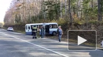 Четыре человека попали в больницу после ДТП с автобусом под Иркутском