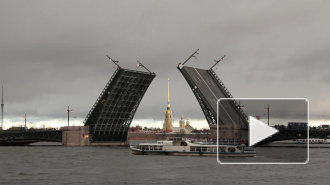В Петербурге торжественно открыт Дворцовый мост