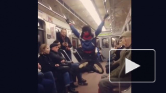 Топ-Метро: Танцоры в подземке Петербурга паук