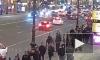 На Невском проспекте легковушка сбила пешехода: видео