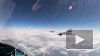 Два бомбардировщика ВКС России выполнили полет над Балтийским морем