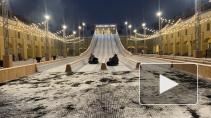 В "Никольских рядах" открыли самую большую горку в Петербурге