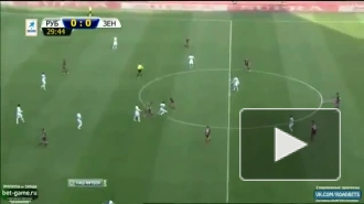 Зенит проиграл Рубину со счетом 0:1