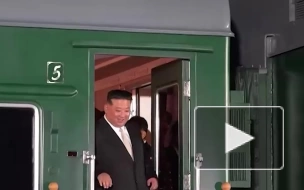 Поезд Ким Чен Ына прибыл в Россию