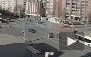 На пересечении бульвара Трудящихся и улицы Веры Слуцкой произошла авария