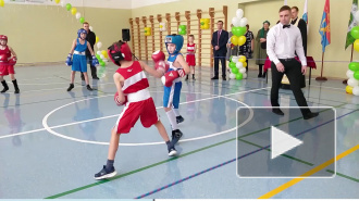 Видео: в поселке Красносельское, Выборгского района открылся долгожданный спортивный зал