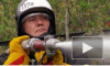 МЧС провело масштабные пожарные учения на станции "Лужайка"