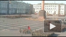Камеры наблюдения запечатлели ошибки репетиции парада
